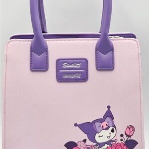 Loungefly Kuromi Pink and Purple crossbody